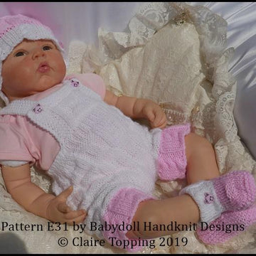 Jacket & Shorts with bib set 16-22 inch dolls/newborn/0-3m baby