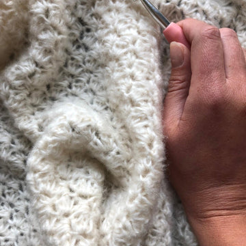 Crochet Cotton Tail Sweater