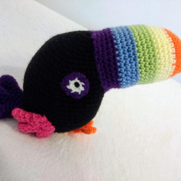 Larry, the Rainbow Toucan