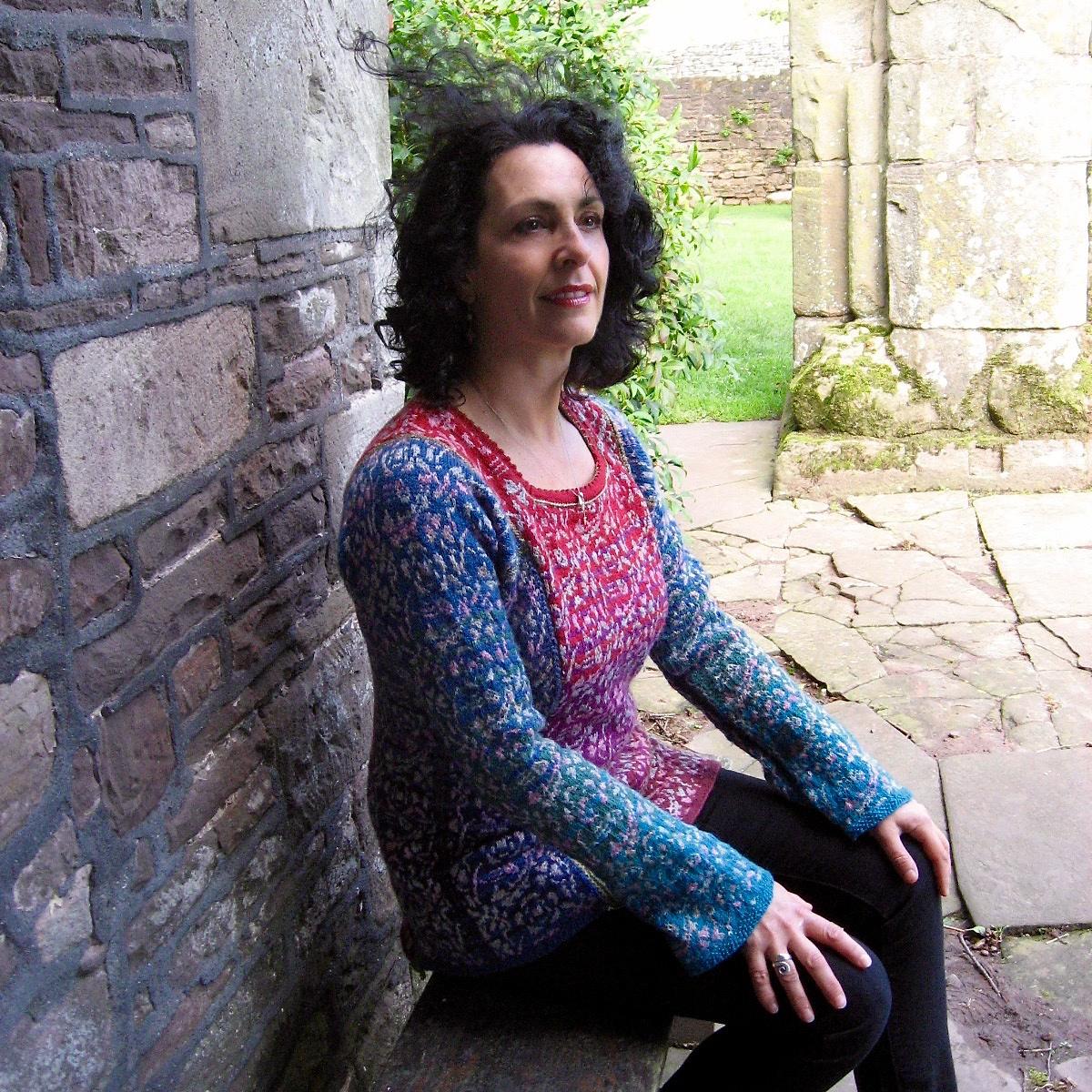 Roses Thistles Shamrock stranded jumper