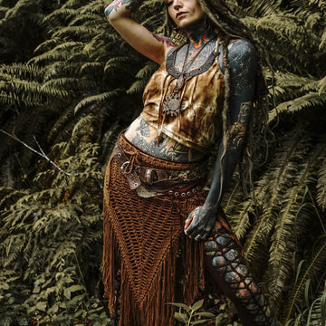 Wild Thing Multi-Way Fringe Skirt