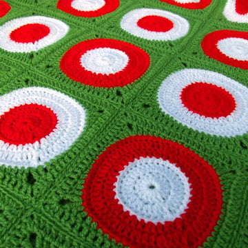 Retro Circle Throw