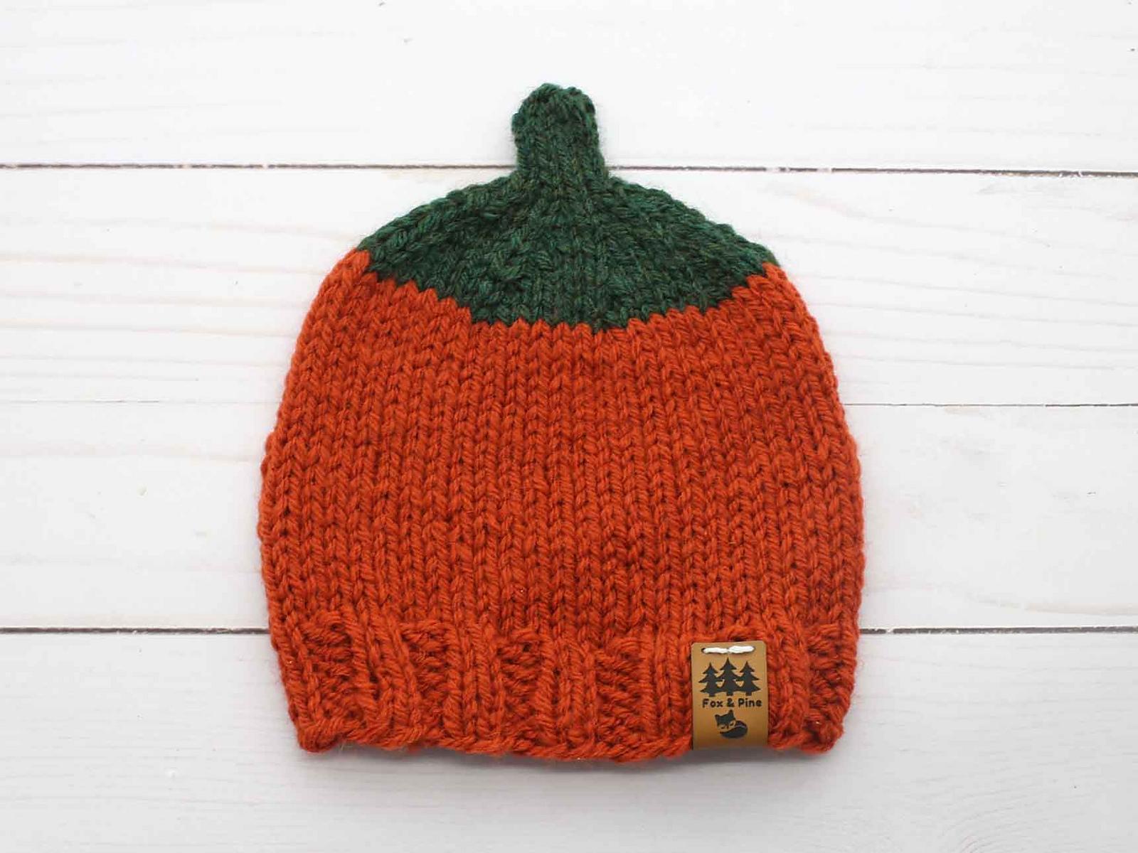 Fall Pumpkin Hat