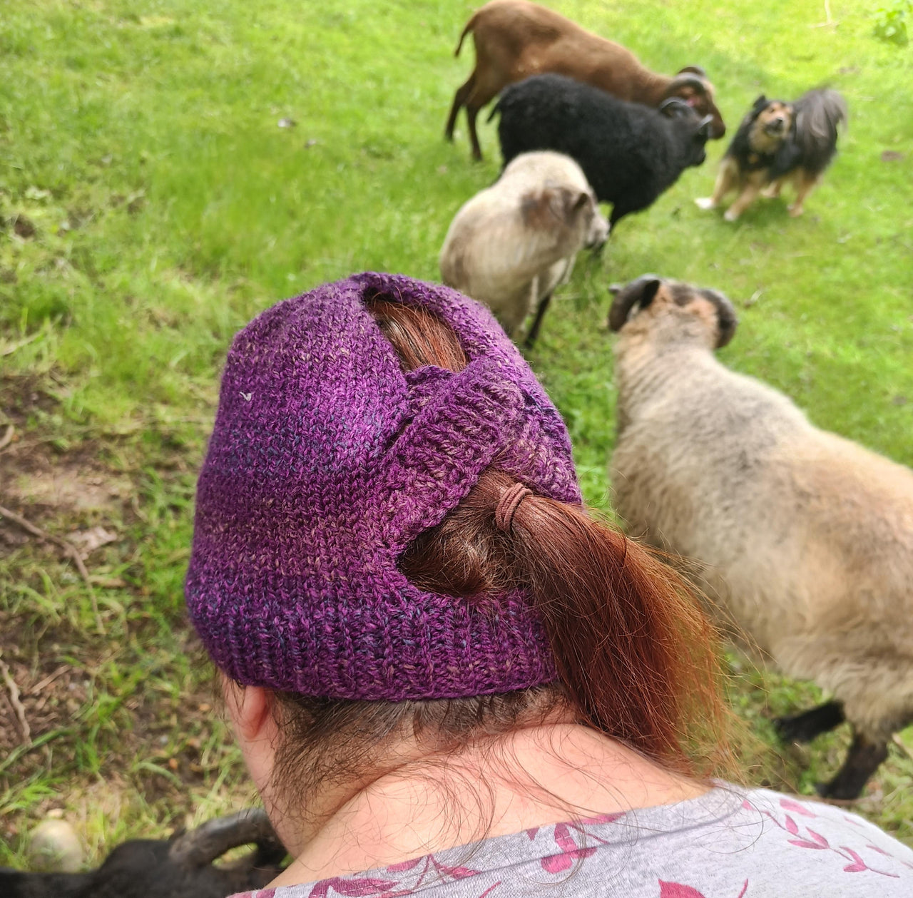 Crossback Beanie