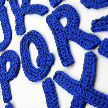 Uppercase Alphabet Crochet Motifs Pattern