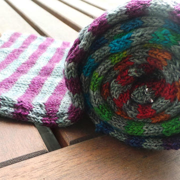 Campfire on the beach scarf