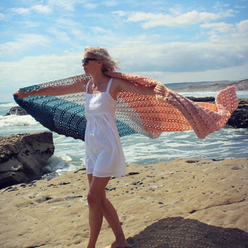 Sunset Beach Throw