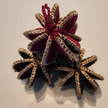 Christmas glitter ornament