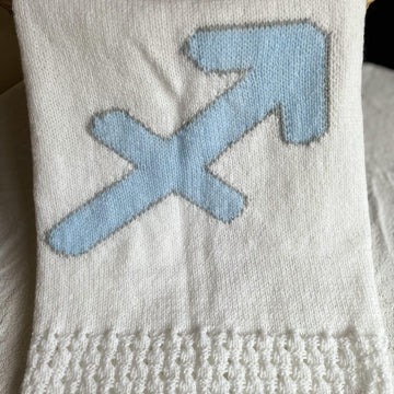 Sagittarius Zodiac Baby Blanket
