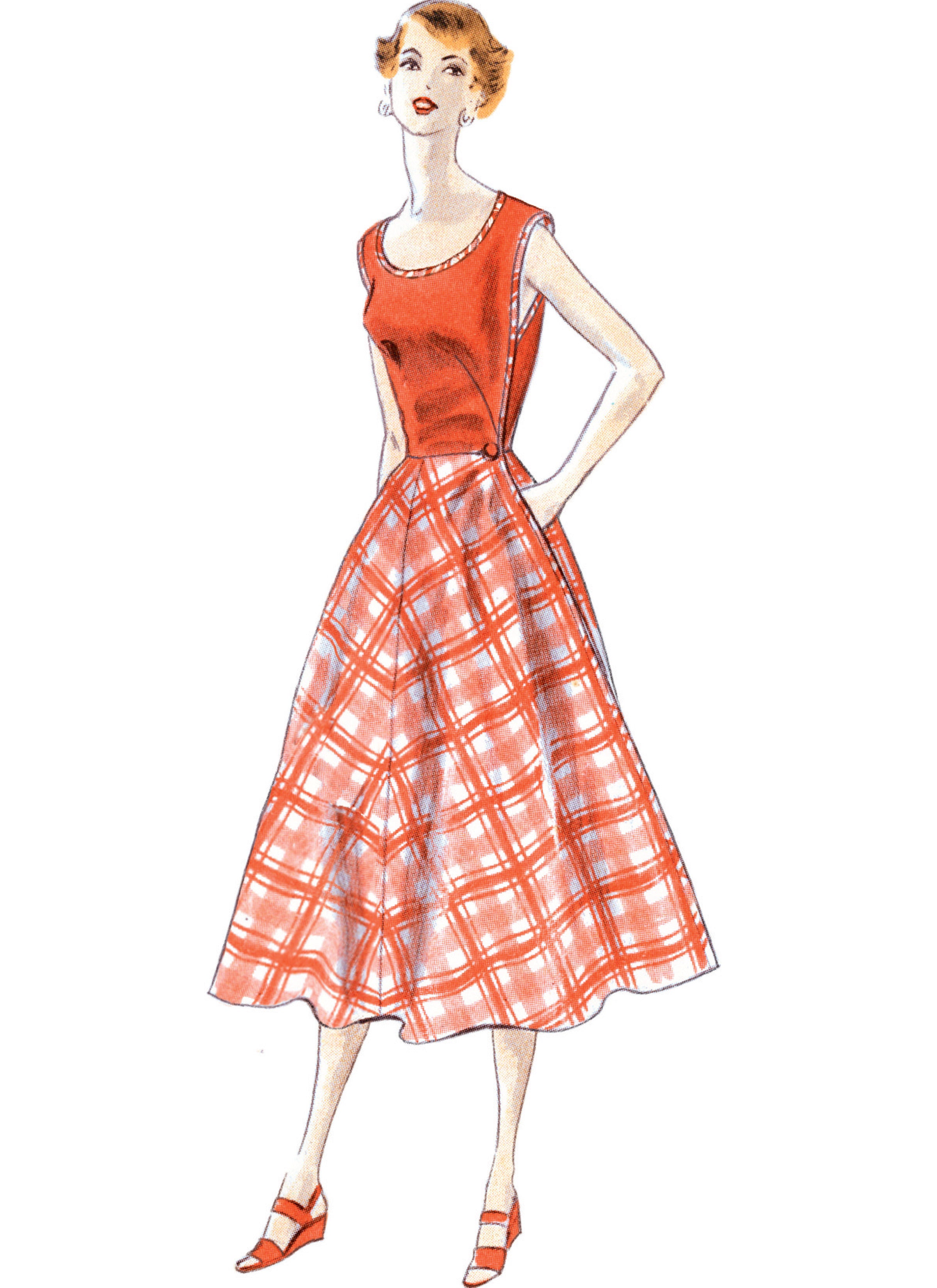Vogue Misses' Wrap Dress V1864 - Sewing Pattern