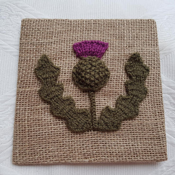 Knitted Thistle