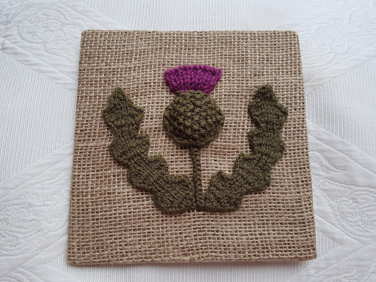 Knitted Thistle
