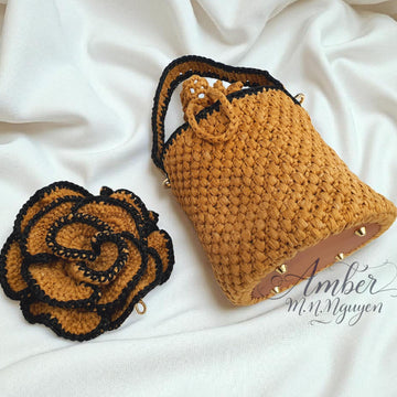 Riviera Rose Bucket Bag Crochet Pattern