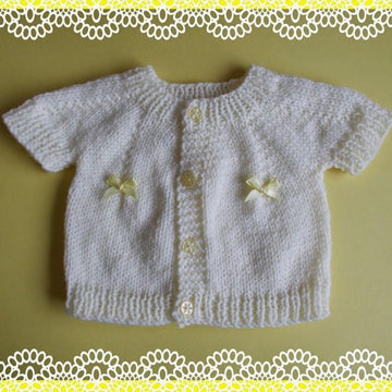 Dinah Top-down Baby Cardigan