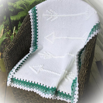 4 Arrows Baby Blanket
