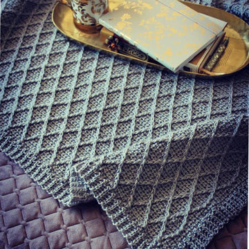 Stitches of Silver Afghan