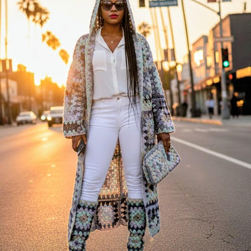 The Rainier Granny Square Duster