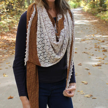 Burnt Sugar Shawl