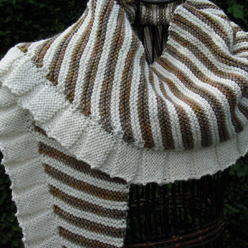 Ruffled Edged Shawl