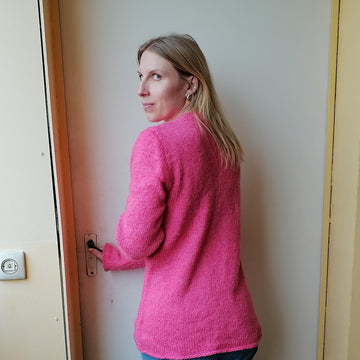 Magenta Cardigan