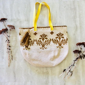 Pressed Flowers Tote