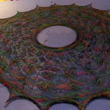 The Irish Sea shawl