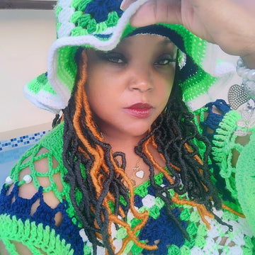 Meet Me In Aruba Granny Square SunHat