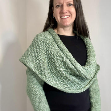 Knit Wrap Sweater Scarf