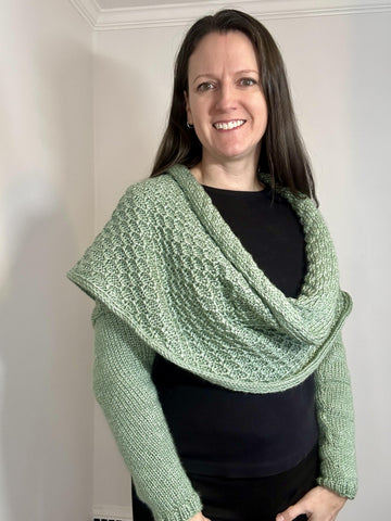 Knit Wrap Sweater Scarf