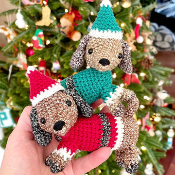 Christmas Dachshund