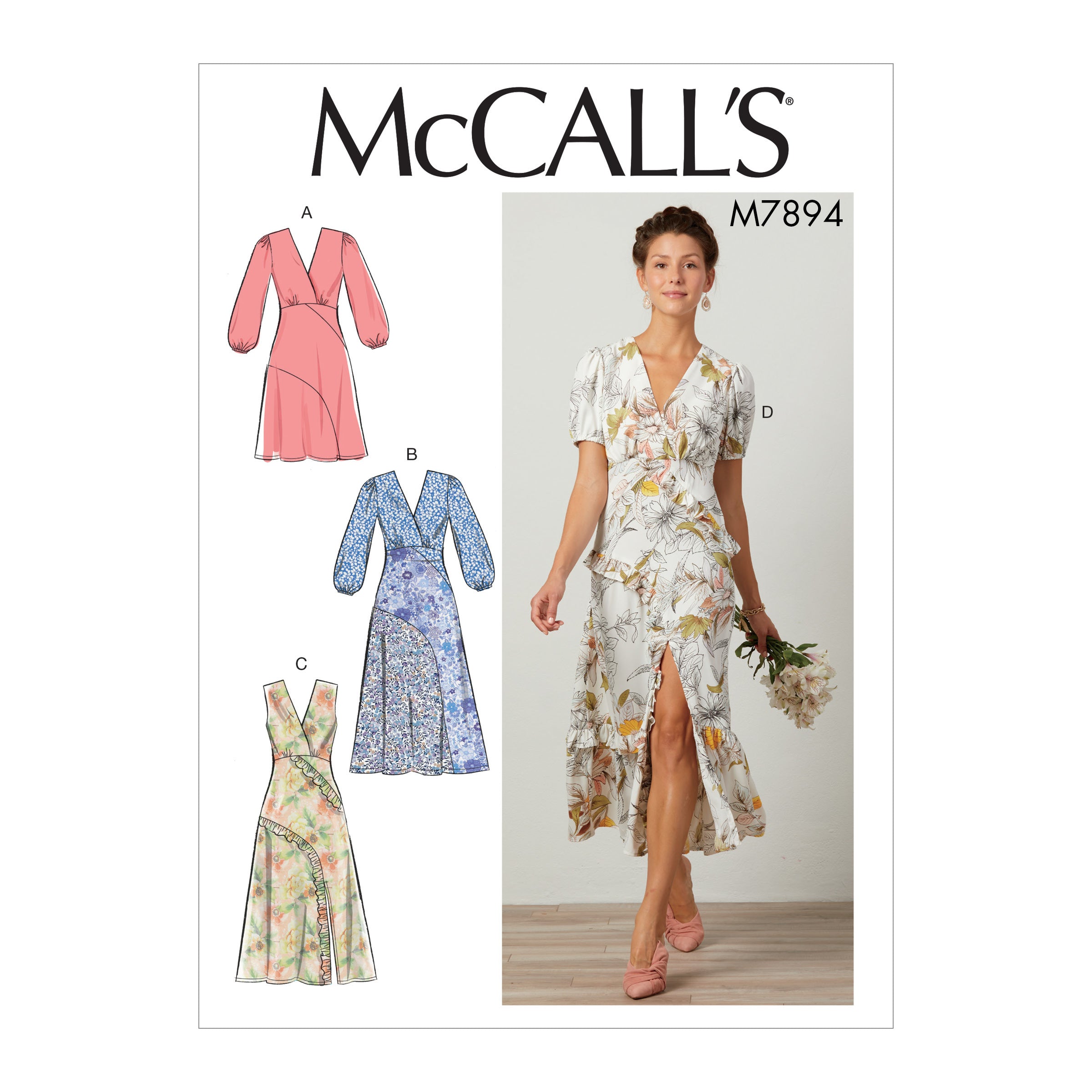 McCall's Misses' Dresses M7894 - Sewing Pattern