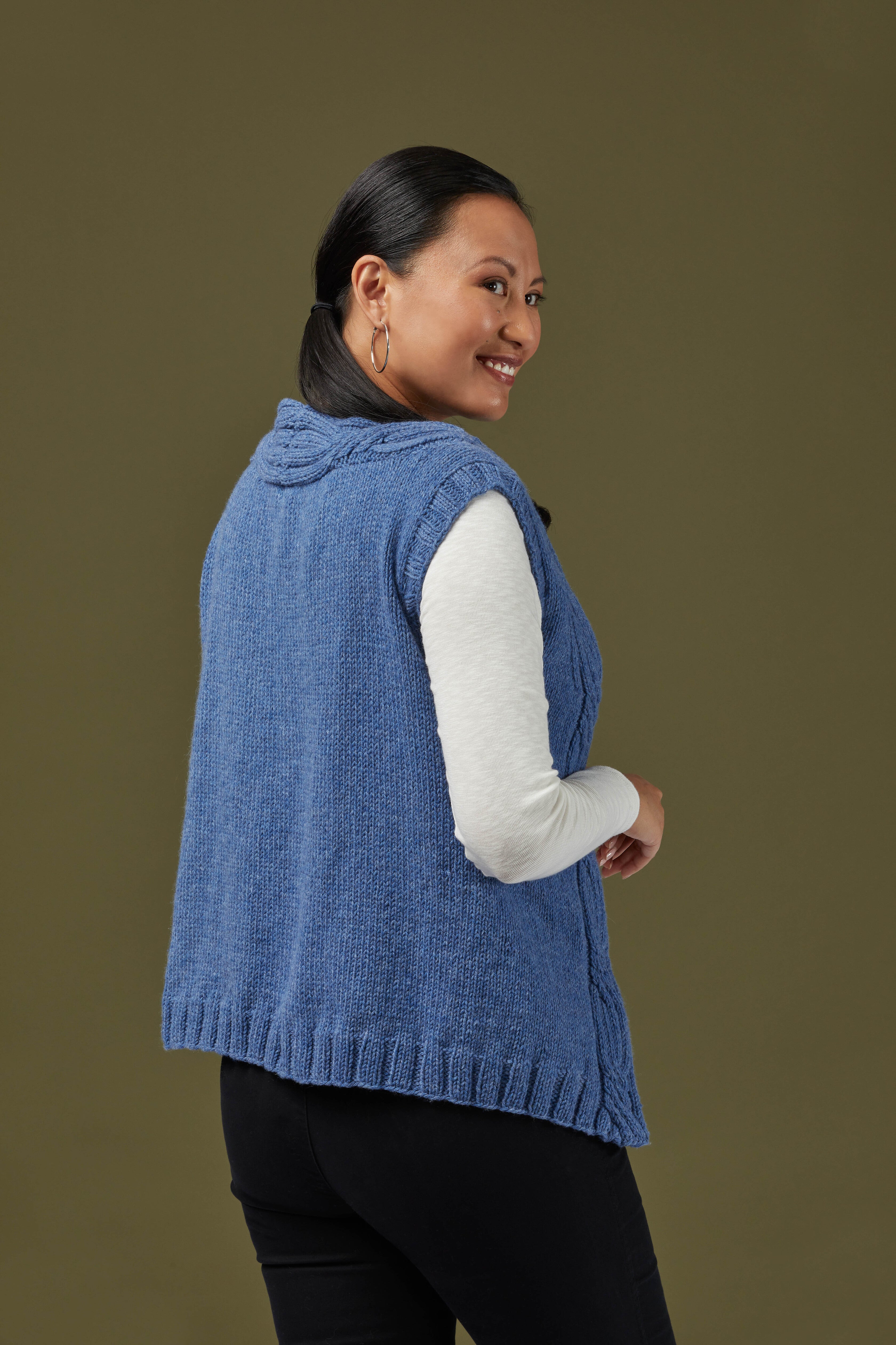 1248 Maranjab -  Waistcoat Knitting Pattern for Women in Valley Yarns Wachusett by Valley Yarns
