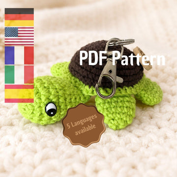 Schlüsselanhänger Schildkröte