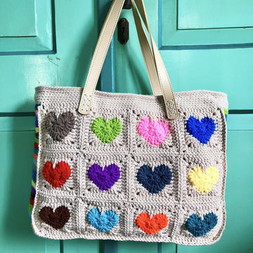 Colorful Heart Bag