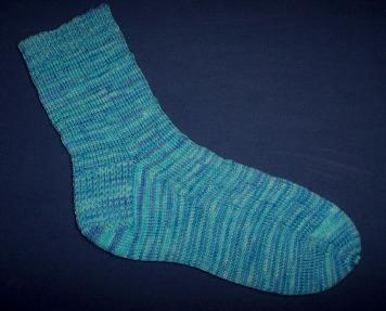 Wibbly Rib Socks