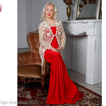 Irish lace cardigan
