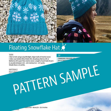Floating Snowflake Hat