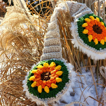 Sunflower Earmuffs Warmers