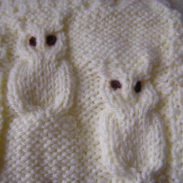 Wise Owl Blanket for Car-seat, Stroller and Pram