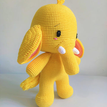 Elephant Doll Amigurumi Crochet Pattern