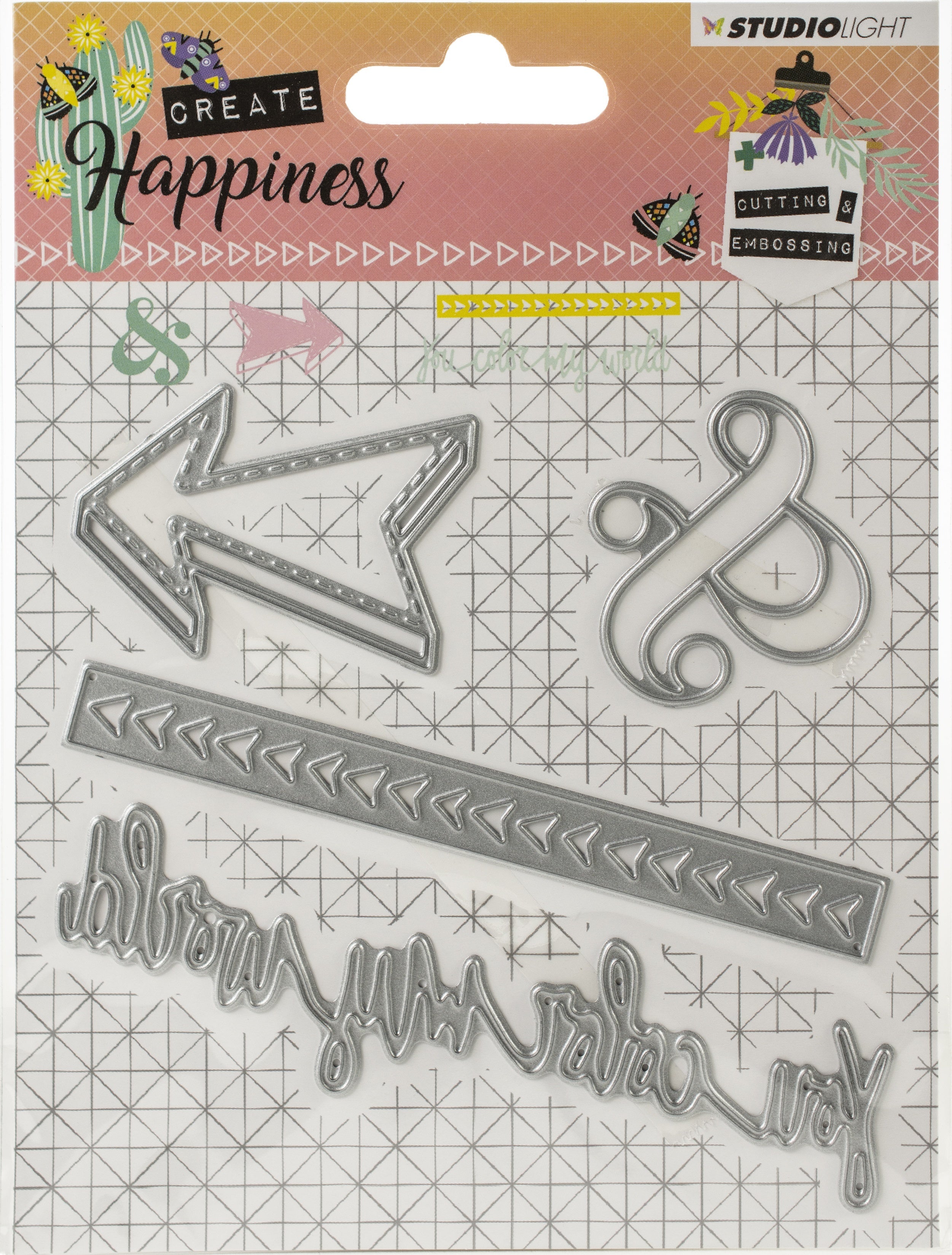 Studio Light Create Happiness Cutting & Embossing Die - NR. 156