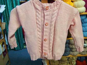 Easy Child's Cable Cardigan