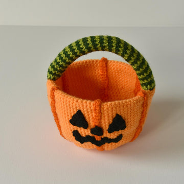 Jack o'Lantern Trick or Treat Candy Basket
