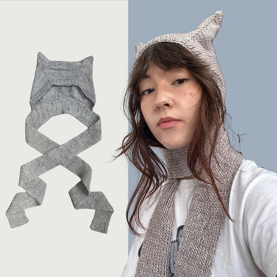 Cat Hat Scarf