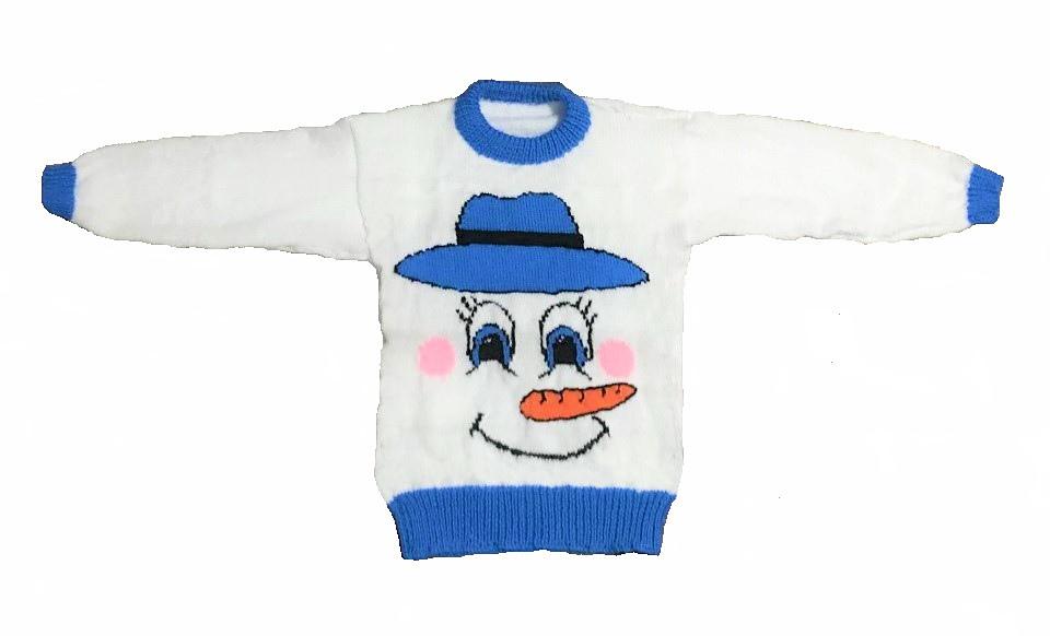 Snowman Face Jumper / Sweater