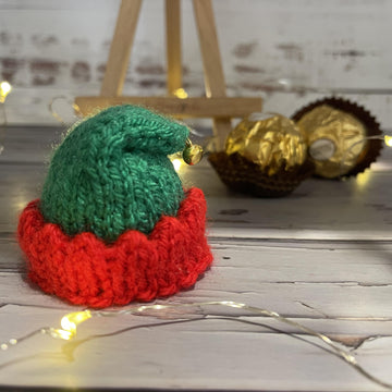Elf Hat Ferrero Rocher Knitting Pattern