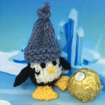 Penguin Christmas chocolate holders/gift bags