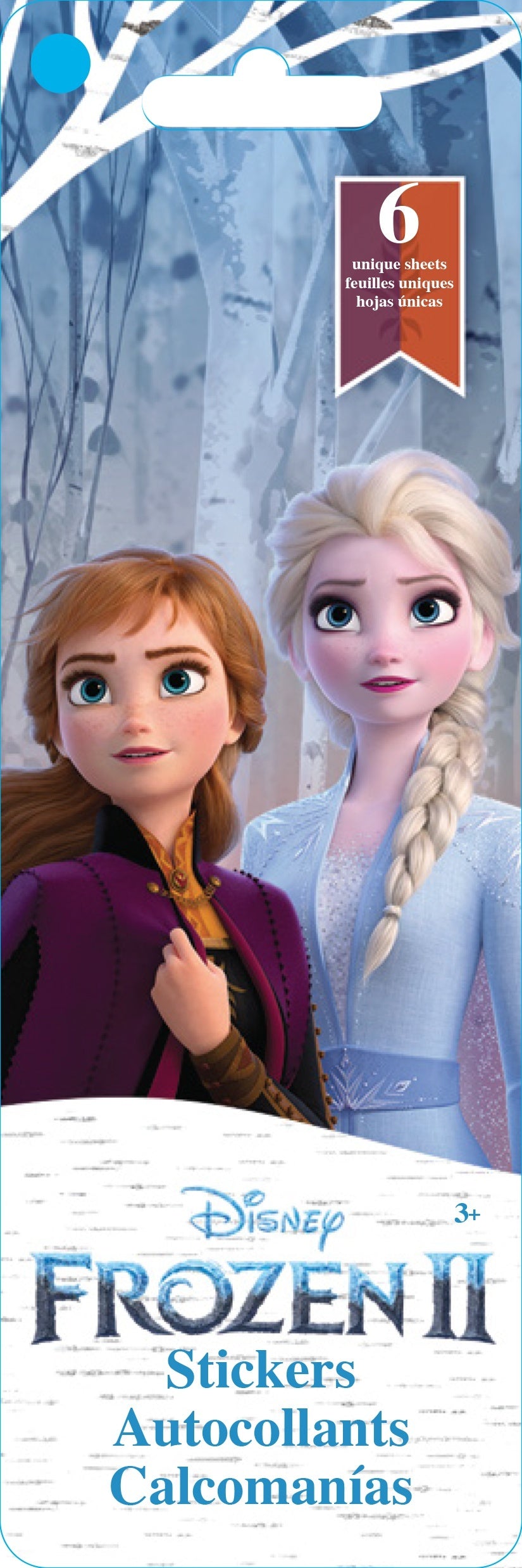 Trends International SandyLion Disney Sticker Flip Pack - Frozen II, 6/Sheets