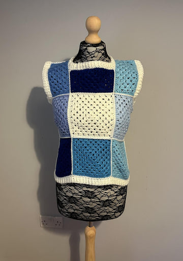 Traditional Granny Square Vest