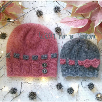 Bow Beanie with Cords